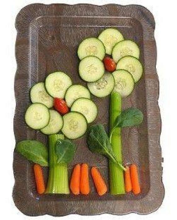 80 idées d'assiettes pour donner envie aux enfants de manger des fruits & légumes 35