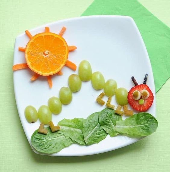 80 idées d'assiettes pour donner envie aux enfants de manger des fruits & légumes 44