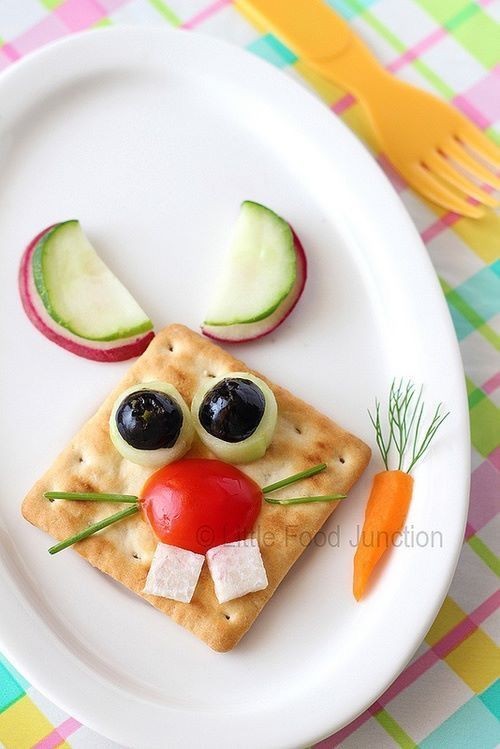 80 idées d'assiettes pour donner envie aux enfants de manger des fruits & légumes 48
