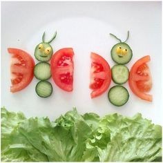 80 idées d'assiettes pour donner envie aux enfants de manger des fruits & légumes 59