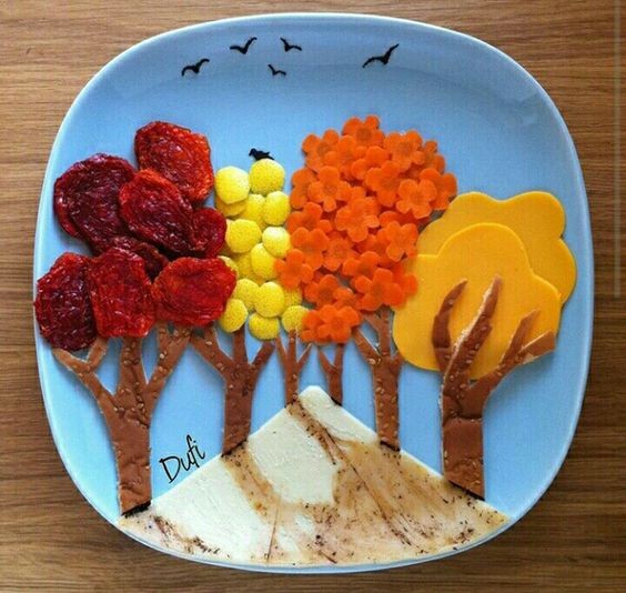 80 idées d'assiettes pour donner envie aux enfants de manger des fruits & légumes 60