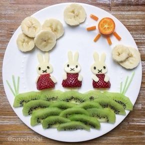 80 idées d'assiettes pour donner envie aux enfants de manger des fruits & légumes 64