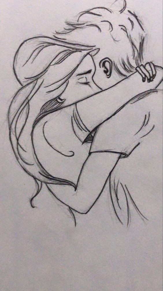 Dessin de couple : 59 idées pour apprendre à dessiner des couples 14 Dessin de couple : 59 idées pour apprendre à dessiner des couples 14