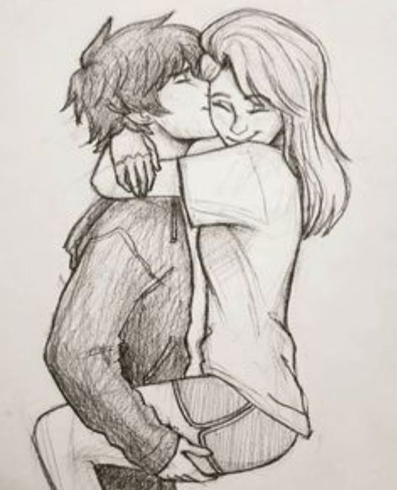 Dessin de couple : 59 idées pour apprendre à dessiner des couples 39 Dessin de couple : 59 idées pour apprendre à dessiner des couples 39