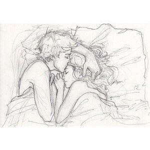 Dessin de couple : 59 idées pour apprendre à dessiner des couples 42