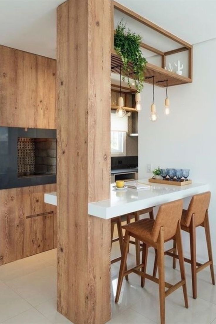 8 idées de décorations en bois pour petites cuisines 4