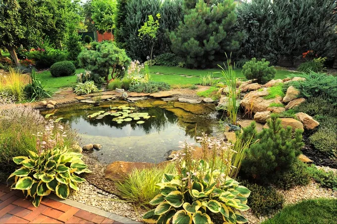 29 meilleures idées de jardins d'eau : étangs, cascades et fontaines 2 29 meilleures idées de jardins d'eau : étangs, cascades et fontaines 2