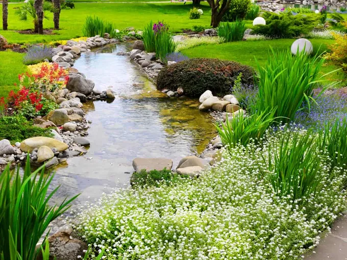 29 meilleures idées de jardins d'eau : étangs, cascades et fontaines 13