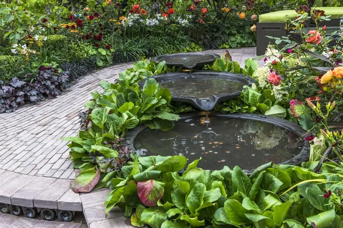 29 meilleures idées de jardins d'eau : étangs, cascades et fontaines 18