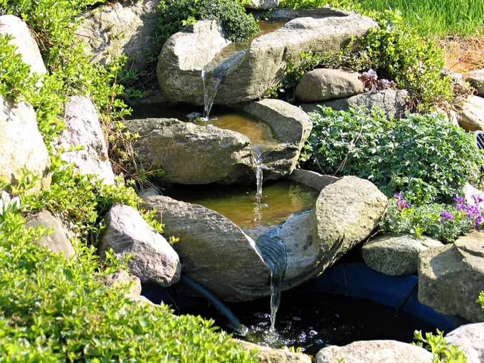 29 meilleures idées de jardins d'eau : étangs, cascades et fontaines 26