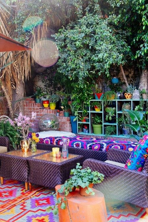 Best Boho Garden Design Ideas 3