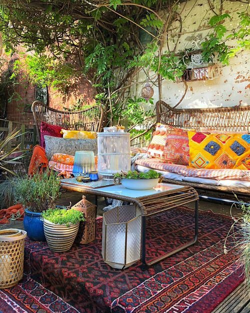 20 Meilleures idées d'aménagement de jardin Boho 3