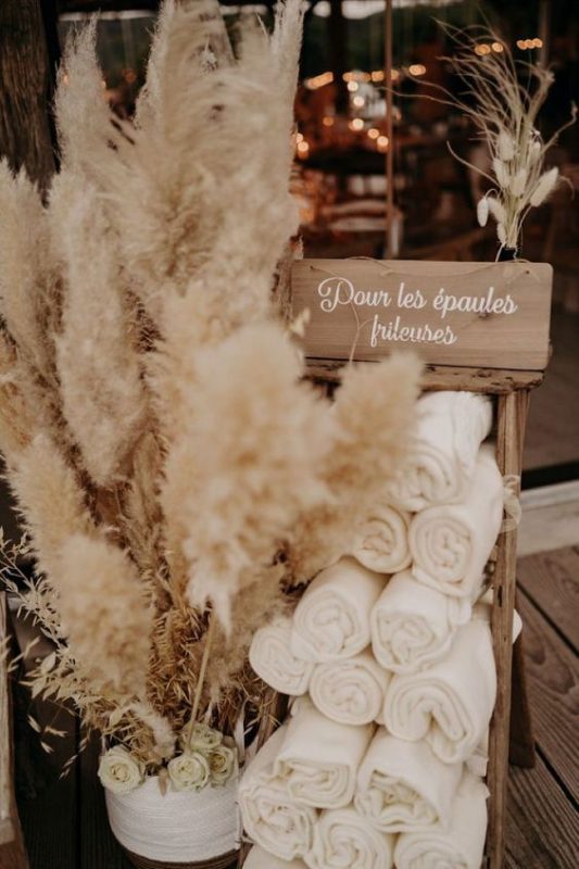 Les 16 plus belles décorations de mariage bohème 8