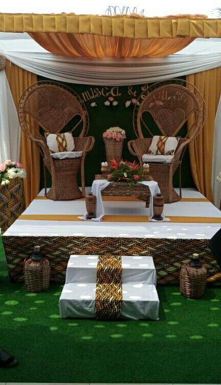 Les 9 plus belles déco de mariage à l'africaine 12