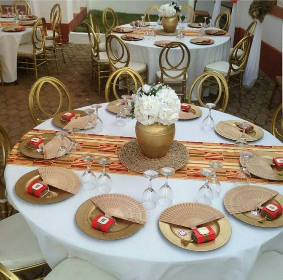 Les 9 plus belles déco de mariage à l'africaine 9 Les 9 plus belles déco de mariage à l'africaine 9