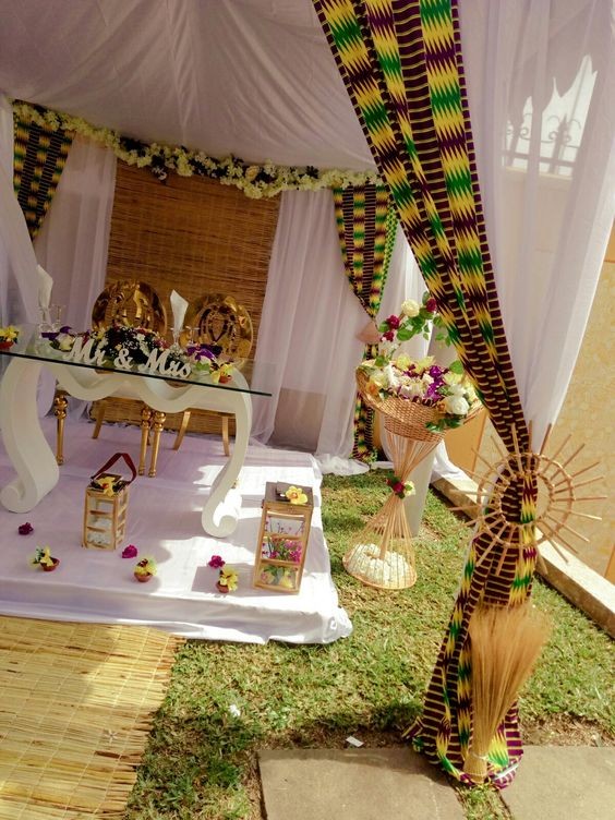 Les 9 plus belles déco de mariage à l'africaine 10