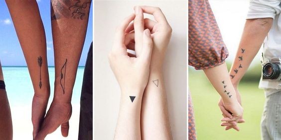 Tatouage couple minimaliste : 25 idées pour trouver le tatouage idéal 10