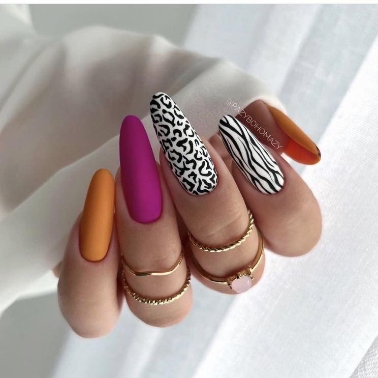 8 Nails Art Animal Print dans un style super chic 4