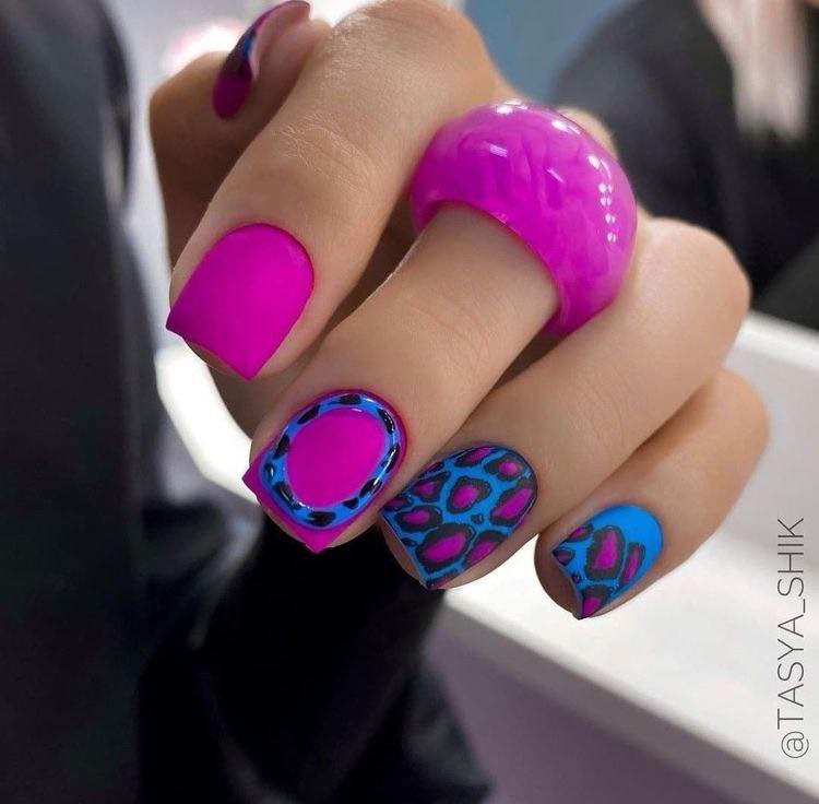 8 Nails Art Animal Print dans un style super chic 8