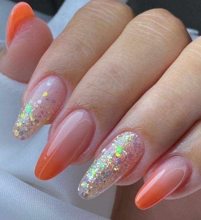 18 Top idées de Nails Art Orange pour s'inspirer 4