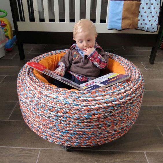 13 Idées de recyclage avec les pneus 5 13 Idées de recyclage avec les pneus 5