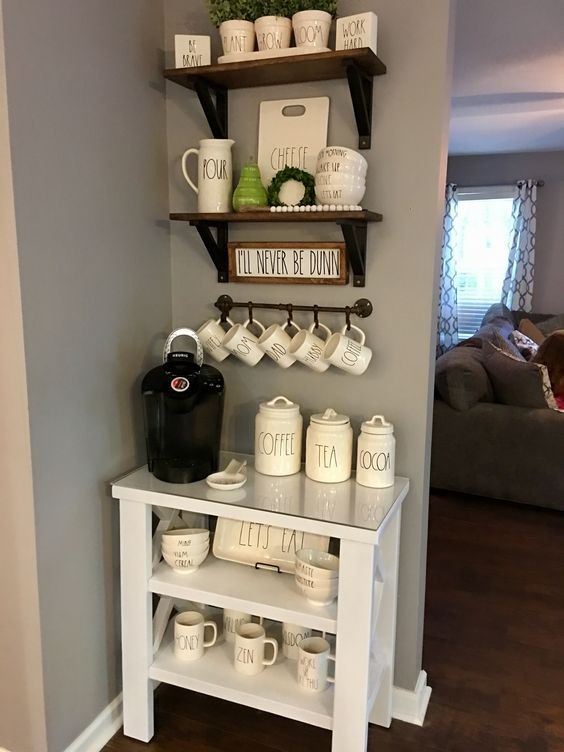 14 idées pour avoir le coin d'un café à la maison 1 14 idées pour avoir le coin d'un café à la maison 1
