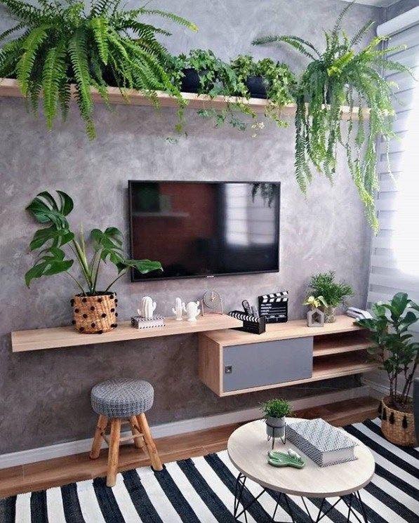 18 idées pour vous inspirer à décorer avec des plantes 18