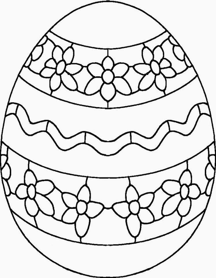 10 Feuilles de coloriage de Pâques pour enfants 5 10 Feuilles de coloriage de Pâques pour enfants 5