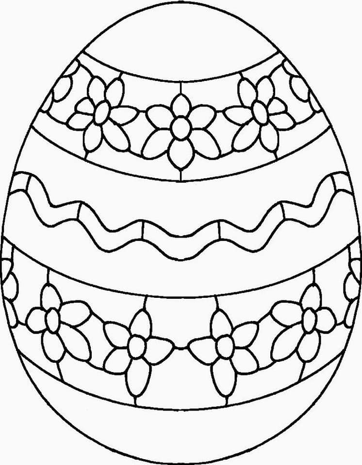 10 Feuilles de coloriage de Pâques pour enfants 5