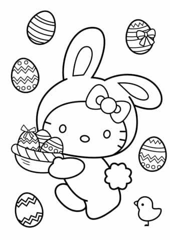 10 Feuilles de coloriage de Pâques pour enfants 7 10 Feuilles de coloriage de Pâques pour enfants 7
