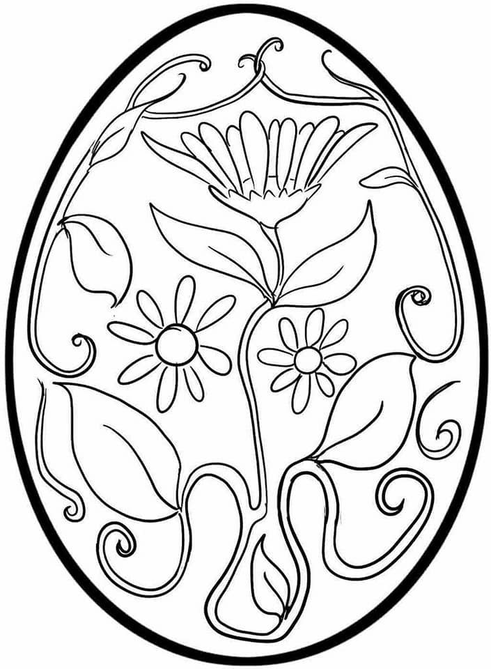 10 Feuilles de coloriage de Pâques pour enfants 9 10 Feuilles de coloriage de Pâques pour enfants 9