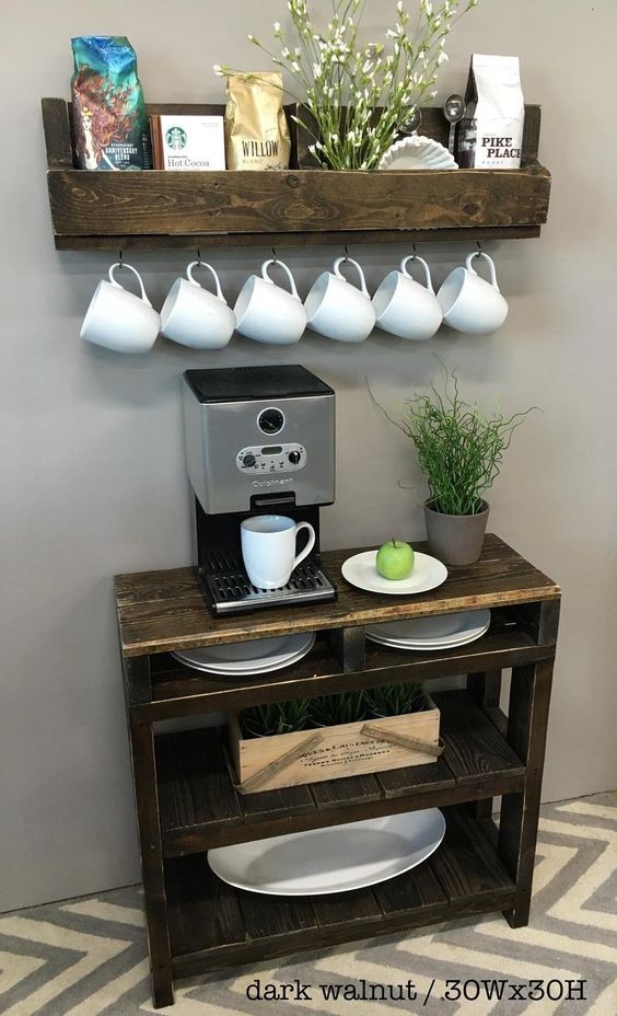 14 idées pour avoir le coin d'un café à la maison 14 14 idées pour avoir le coin d'un café à la maison 14