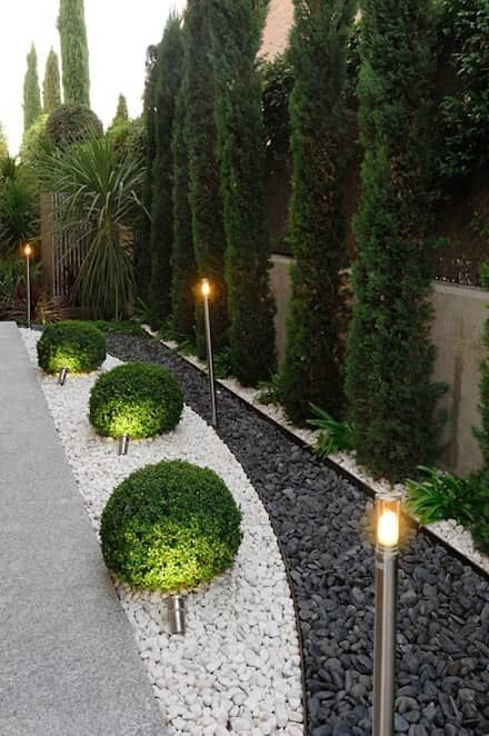 24 idées de jardins pour orner l'entrée des maisons avec beaucoup de style 9