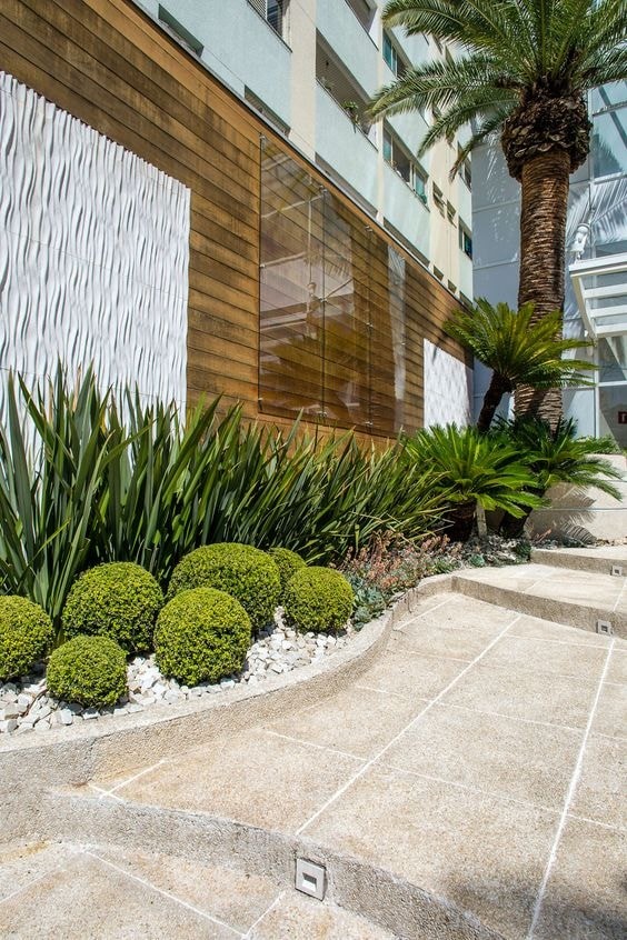 24 idées de jardins pour orner l'entrée des maisons avec beaucoup de style 11