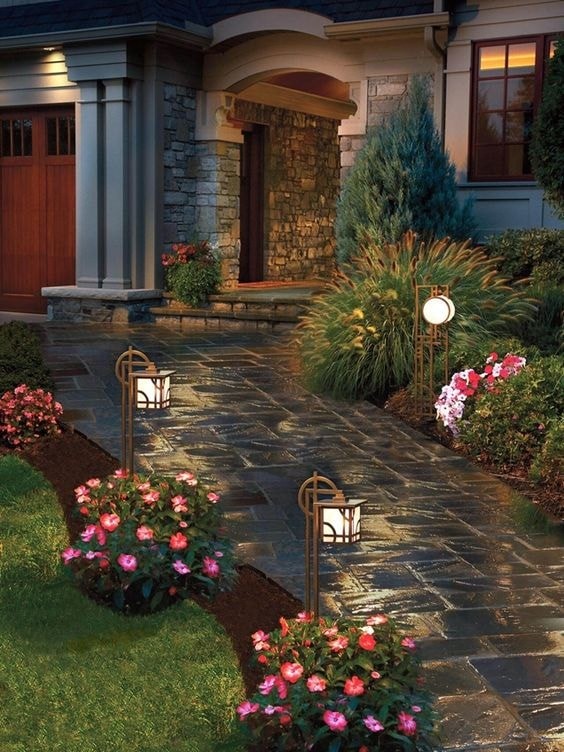 24 idées de jardins pour orner l'entrée des maisons avec beaucoup de style 19 24 idées de jardins pour orner l'entrée des maisons avec beaucoup de style 19