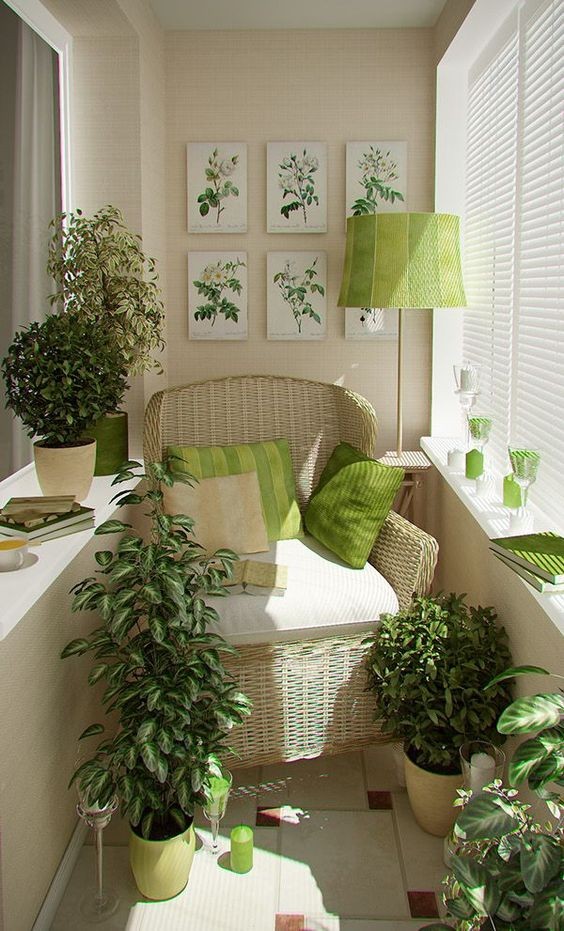 10 idées de décoration d'intérieur avec du vert 10