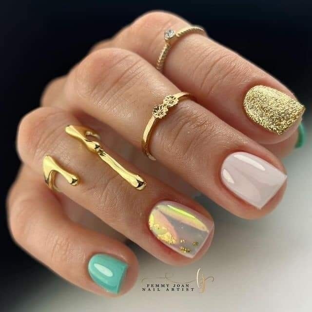 25 Magnifiques modèles sur de petits ongles 11 25 Magnifiques modèles sur de petits ongles 11