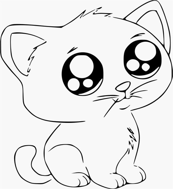 Coloriage chaton : 20 dessins à imprimer gratuitement 5 Coloriage chaton : 20 dessins à imprimer gratuitement 5