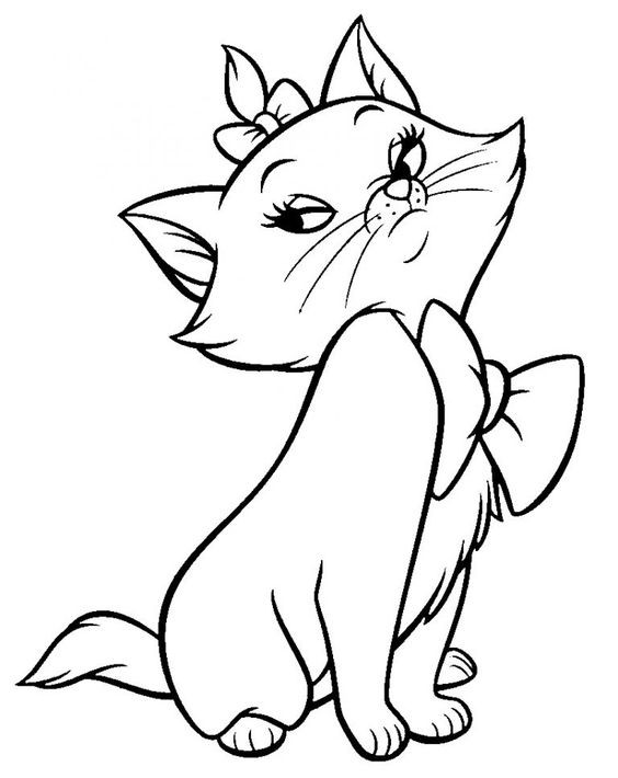 Coloriage chaton : 20 dessins à imprimer gratuitement 18 Coloriage chaton : 20 dessins à imprimer gratuitement 18