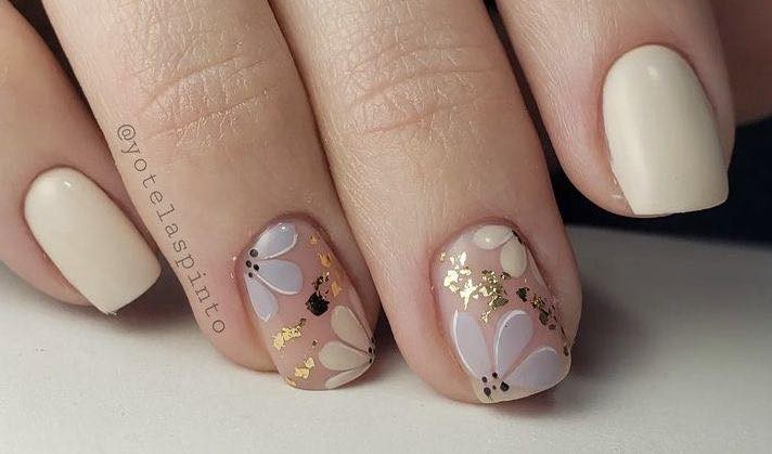 6 idées d'ongles avec des fleurs 6 6 idées d'ongles avec des fleurs 6
