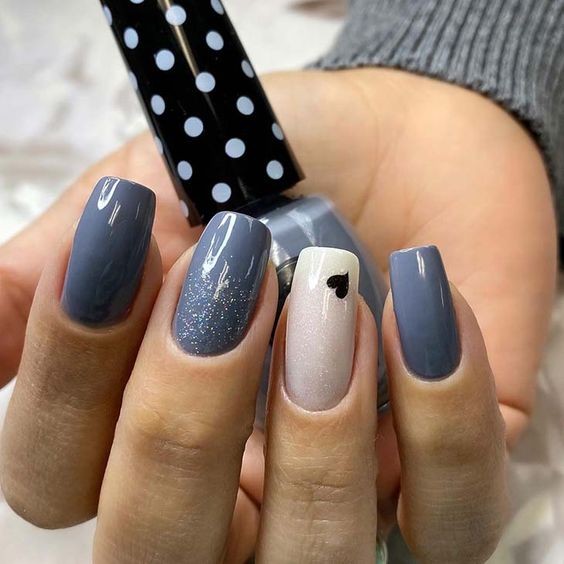 18 top idées de vernis à ongles bleu qui vont te faire craquer à coup sûr 3