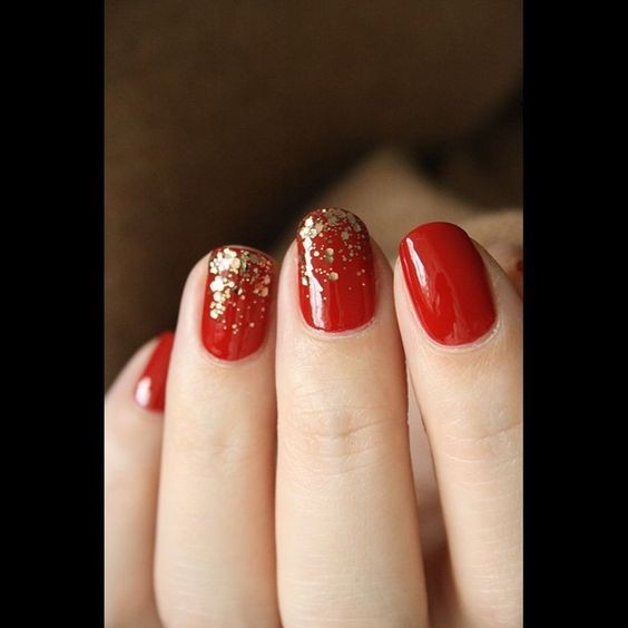 33 top idées de vernis à ongles rouges 4