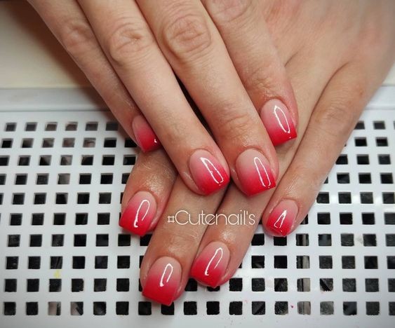 33 top idées de vernis à ongles rouges 8