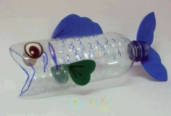 21 bricolages avec des bouteilles en plastique pour enfants 1