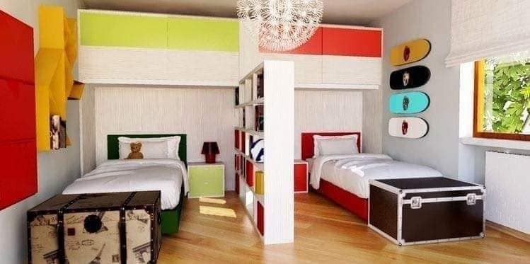 11 super idées pour les chambres partagées 3