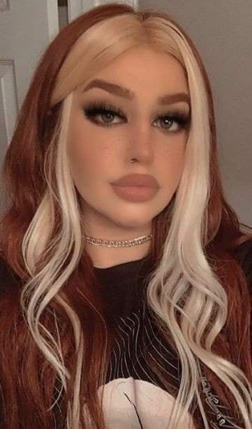 12 couleurs cuivrées avec effet et mèche blonde 6 12 couleurs cuivrées avec effet et mèche blonde 6