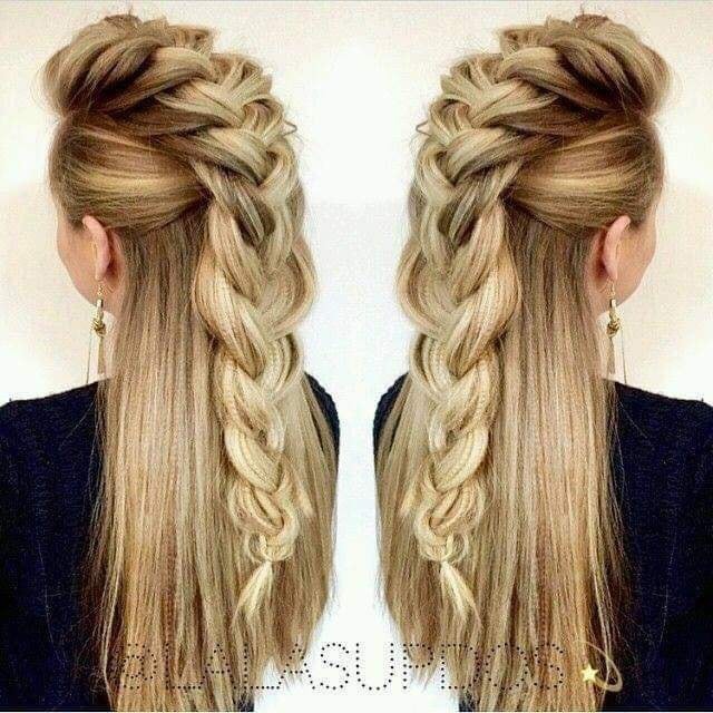 9 idées de tresses collées belles et à la mode 6 9 idées de tresses collées belles et à la mode 6