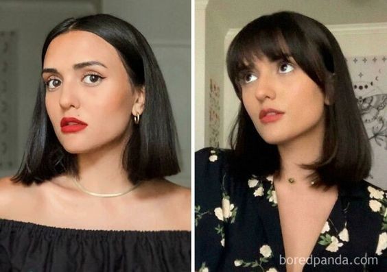 18 Carrés avec frange rideau pour changer de look
