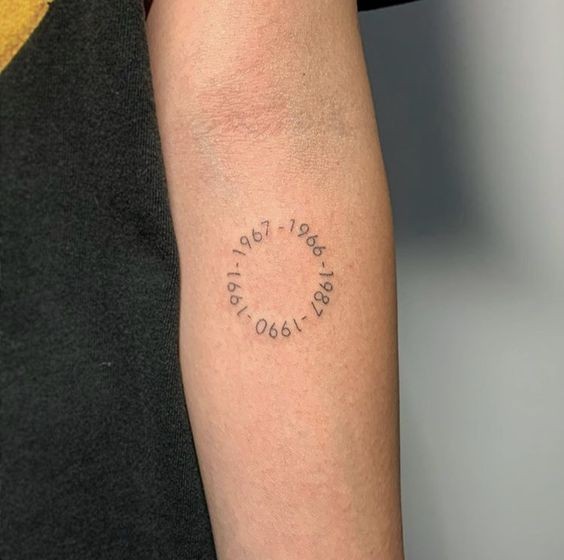 18 idées de tatouages date de naissance 18 18 idées de tatouages date de naissance 18