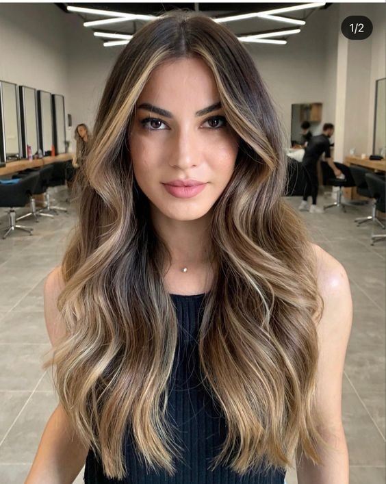 22 Balayages blonds sur brune à adopter absolument ! 13